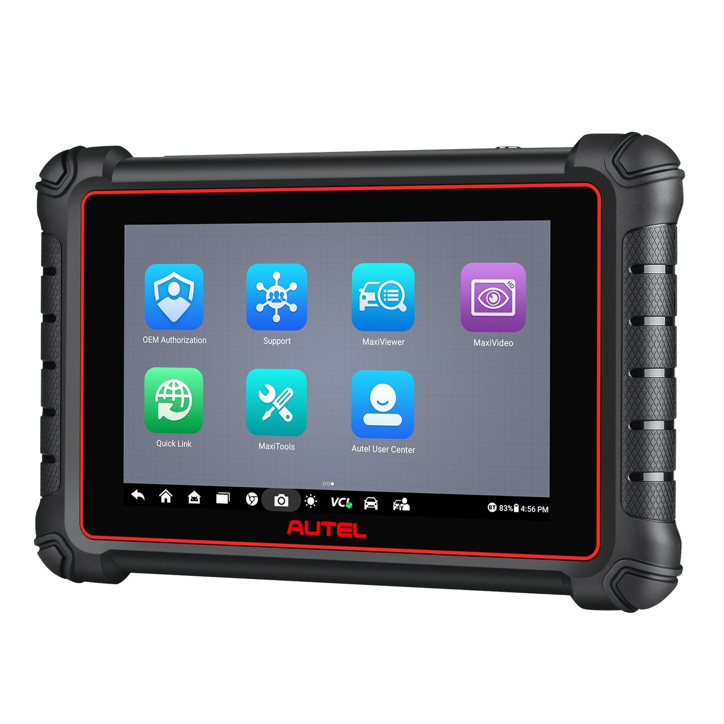 Autel MaxiCOM MK900BT in use on a vehicle