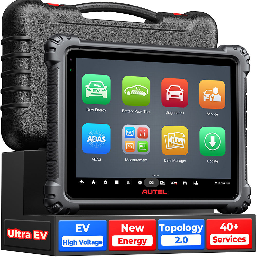 Autel MaxiSYS Ultra EV komplektas su priedais