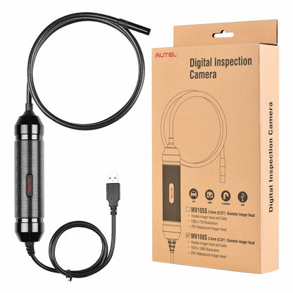 Autel MaxiVideo MV108S digital inspection camera with retail box