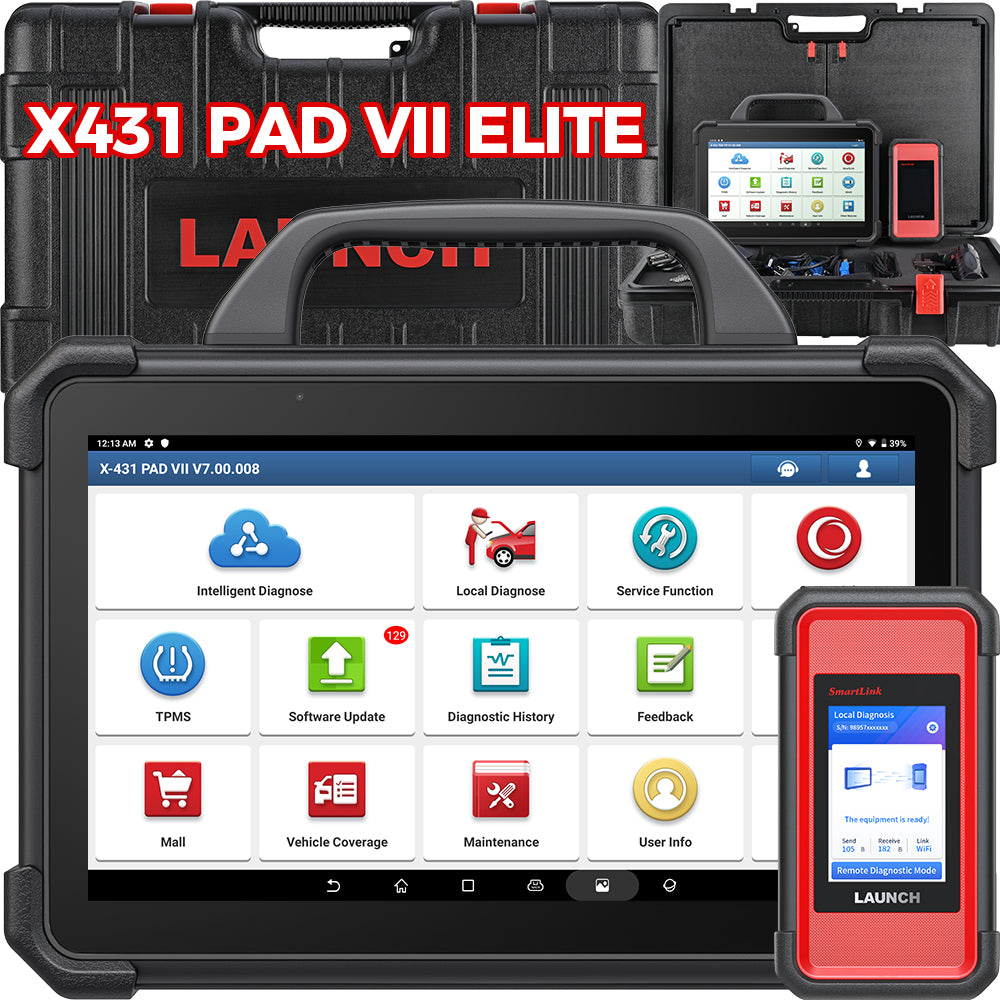 Launch X431 PAD VII Elite flagmaninė diagnostikos planšetė