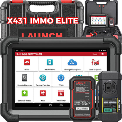 Launch X431 IMMO Elite raktų programavimo ir diagnostikos įrankis