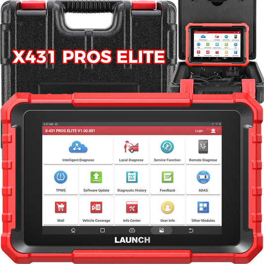 Launch X431 PROS ELITE visų sistemų diagnostikos planšetė