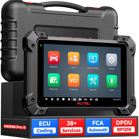Autel MaxiCOM MK908 Pro II diagnostic tablet with J2534 programming