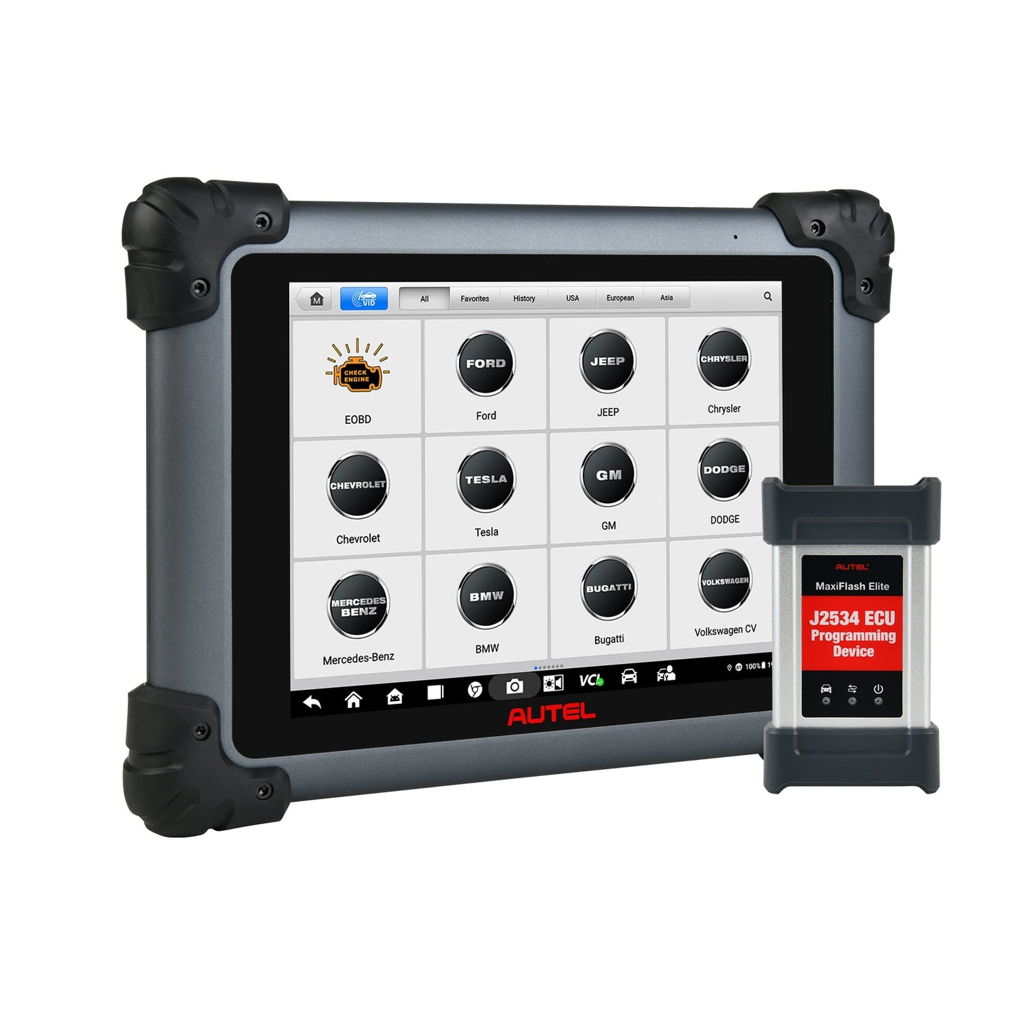Autel MaxiSYS MS908S Pro II case and accessories