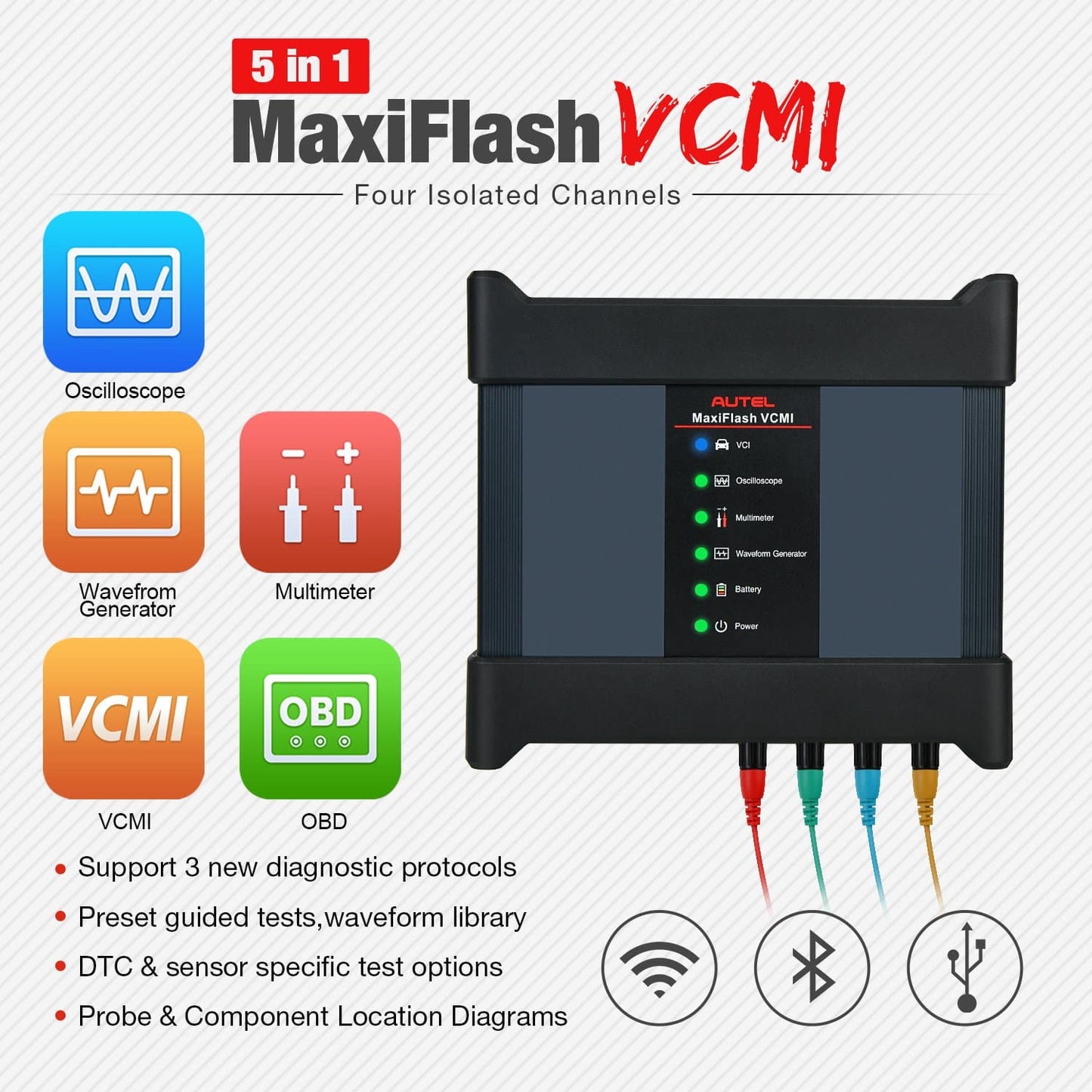 Autel MaxiFlash VCMI oscilloscope unit