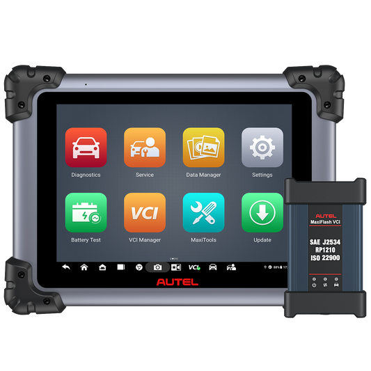Autel MaxiSYS Elite II Pro diagnostic tablet front view
