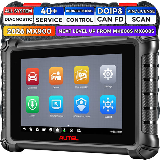 Autel MaxiCheck MX900 visų sistemų diagnostikos planšetė