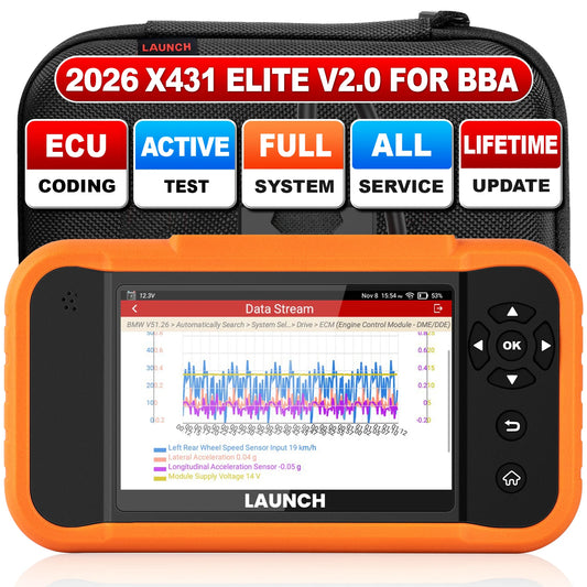 Launch Creader Elite 2.0 BBA diagnostikos prietaisas
