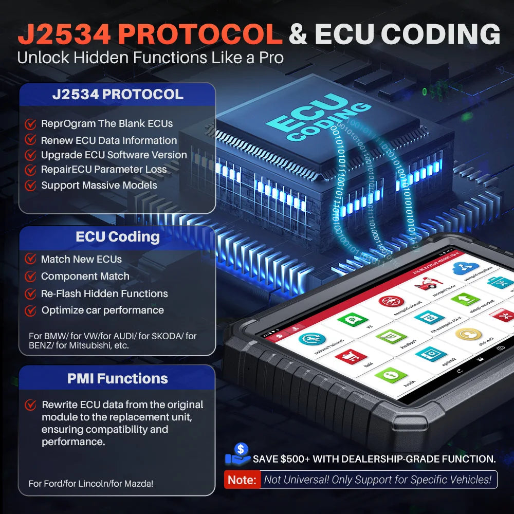 Launch PRO3S+ Elite pilnas komplektas