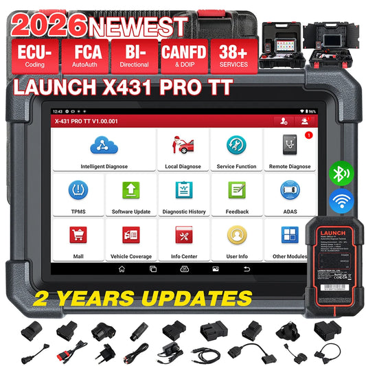 Launch X431 PRO TT 8 colių diagnostikos planšetė