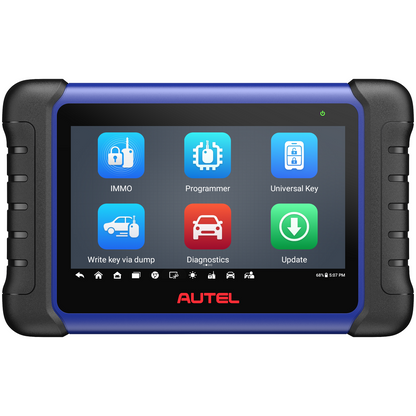 Autel MaxiIM IM508S front view with carry case