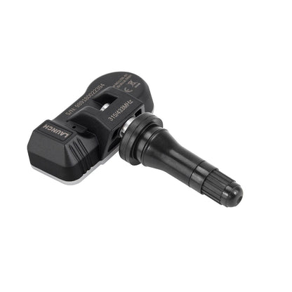 Launch TPMS sensor with rubber valve stem, 315/433 MHz