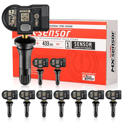 Autel MX-Sensor rubber TPMS sensor set